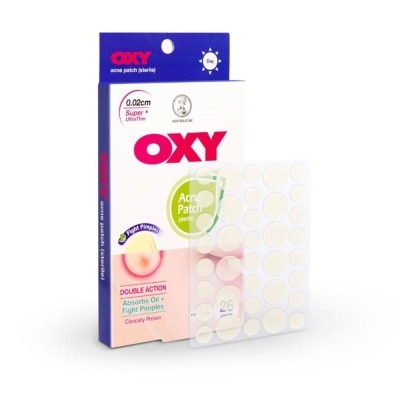 OXY Anti-bacterial Acne Patch 0.02cm for Day 26s