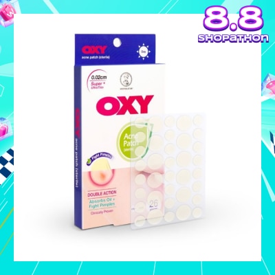OXY Anti-bacterial Acne Patch 0.02cm for Day 26s
