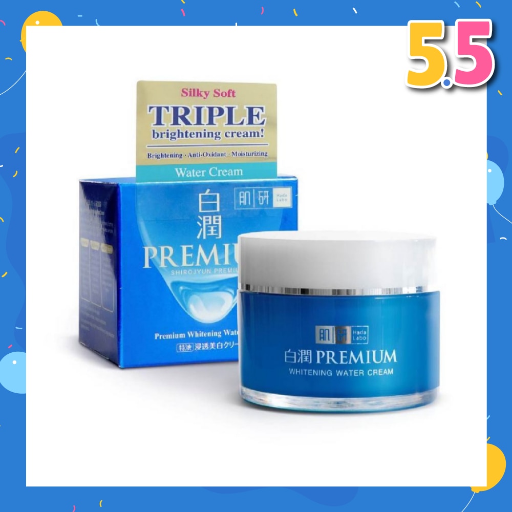 Premium Whitening Water Cream ( Triple Brightening Formula With Niacinamide, Arbutin & Vitamin C To Brighten & Hydrate Dull Skin) 170ml