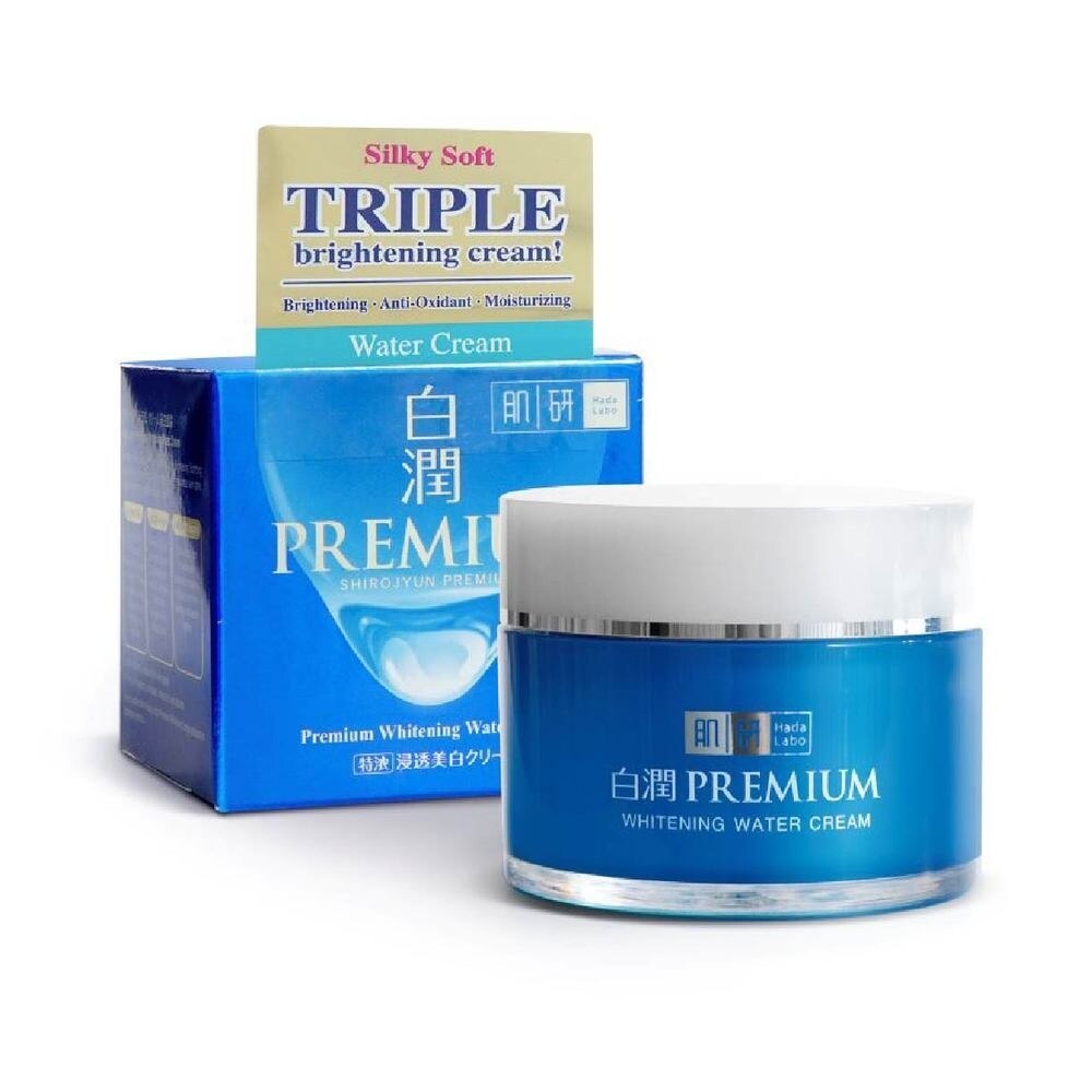 フェイスクリーム WHITELAB Whitening Moisturizer HADA LABO Premium Whitening Water Cream ( Triple Brightening