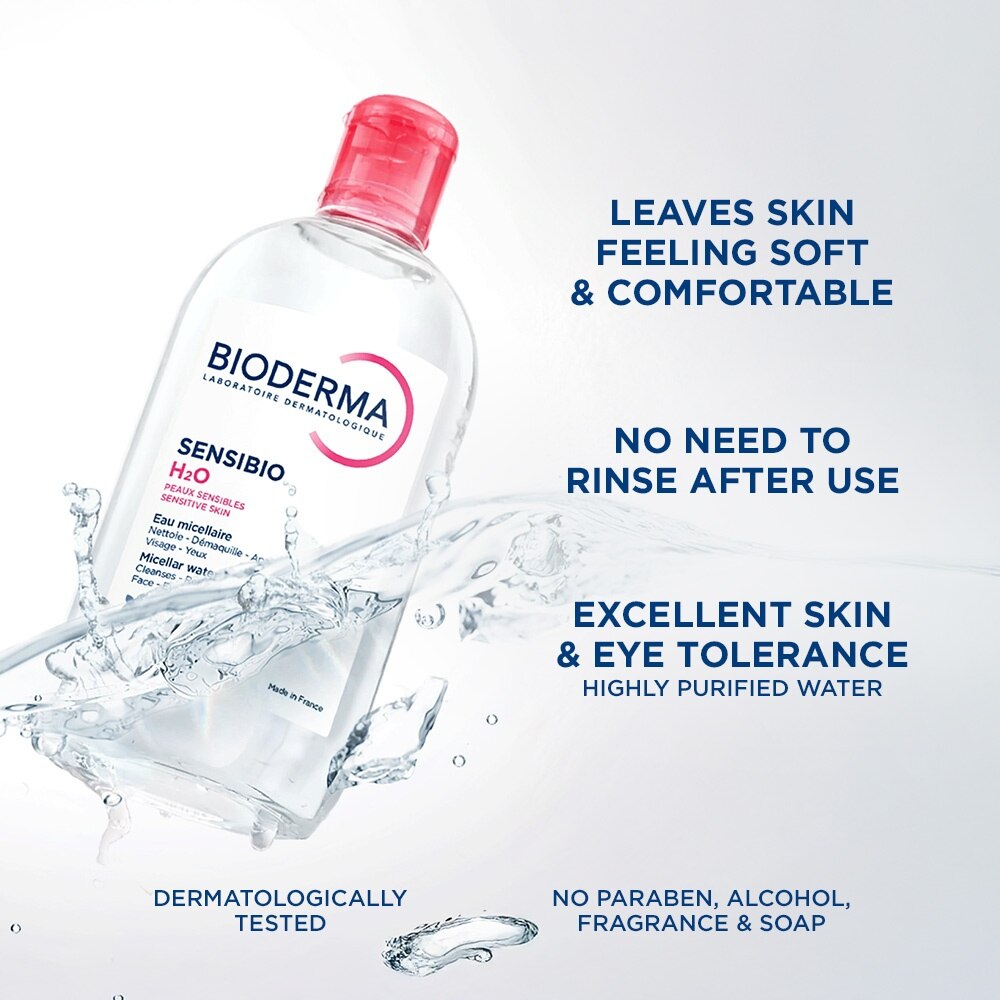 BIODERMA Sensibio H2O Micellar Water 500ml Packset x 2s + Sensibio