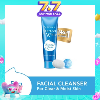 SENKA Perfect Whip Beauty Foam Facial Cleanser (For Clear And