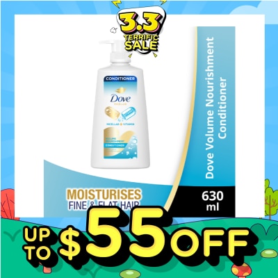 DOVE Dove Volume Nourishment Conditioner 630ml (For dry,limp hair)