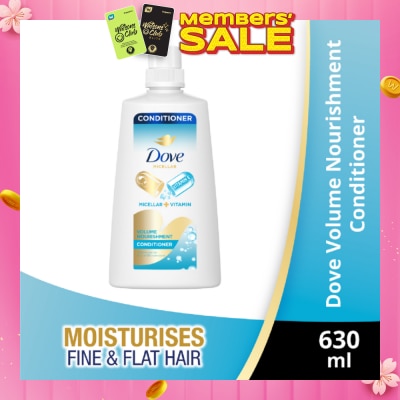 DOVE Dove Volume Nourishment Conditioner 630ml (For dry,limp hair)