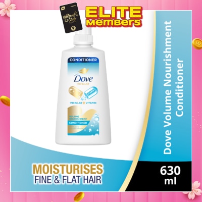 DOVE Dove Volume Nourishment Conditioner 630ml (For dry,limp hair)