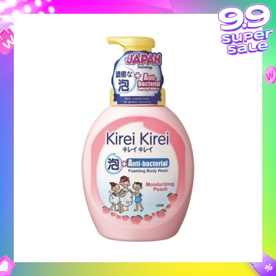 KIREI KIREI Anti-Bacterial Foaming Body Wash Moisturzing Peach 900ml