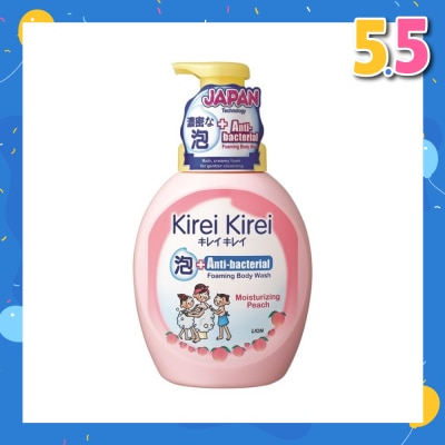 KIREI KIREI Anti-Bacterial Foaming Body Wash Moisturzing Peach 900ml