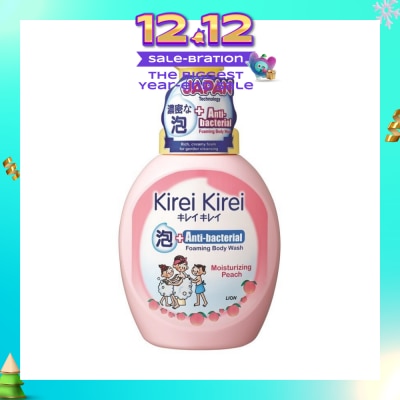 KIREI KIREI Anti-Bacterial Foaming Body Wash Moisturzing Peach 900ml