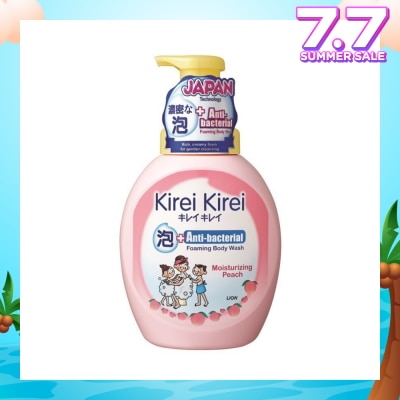 KIREI KIREI Anti-Bacterial Foaming Body Wash Moisturzing Peach 900ml