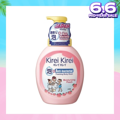 KIREI KIREI Anti-Bacterial Foaming Body Wash Moisturzing Peach 900ml