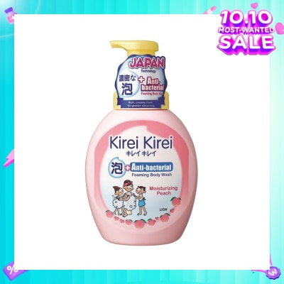 KIREI KIREI Anti-Bacterial Foaming Body Wash Moisturzing Peach 900ml