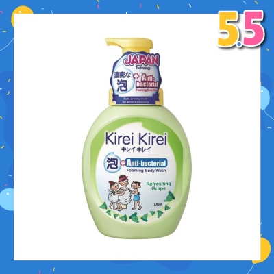 KIREI KIREI Anti-Bacterial Foaming Body Wash Refreshing Gape 900ml