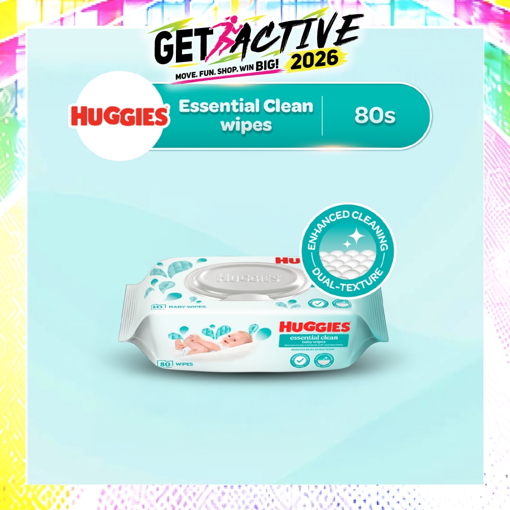 Essential Clean Baby Wipes 80s image