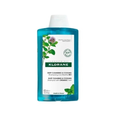 KLORANE Anti Pollution Detox Shampoo with Aquatic Mint 400ml