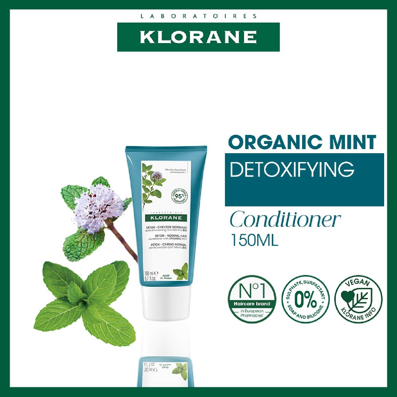 Anti Pollution protective conditioner with Aquatic Mint 150ml