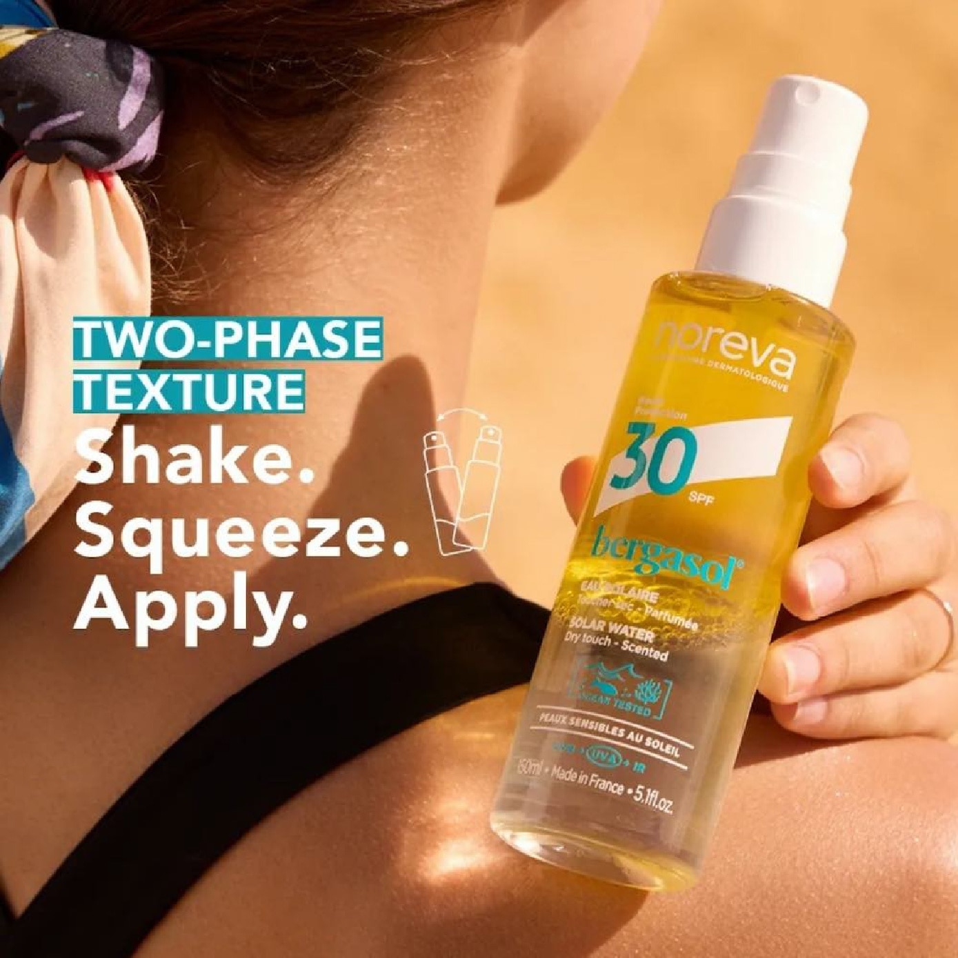 Bergasol Invisible Solar Water SPF50+ 150ml