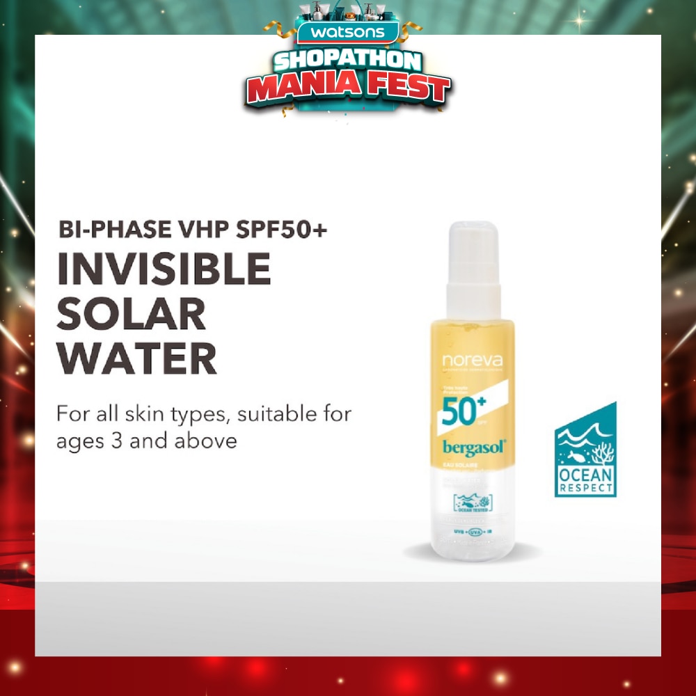 Bergasol Invisible Solar Water SPF50+ 150ml