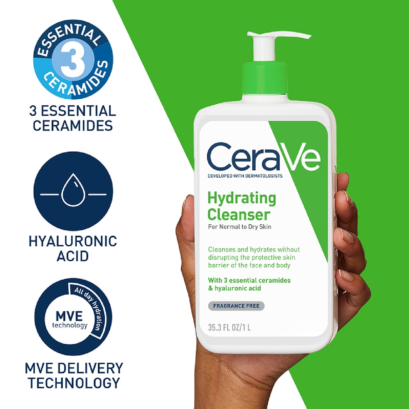 Hydrating Cleanser (Normal to Dry Skin) 1L