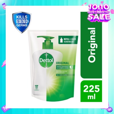 DETTOL Original Liquid Hand Wash Refill Pouch 225ml (Expiry: May`2026)