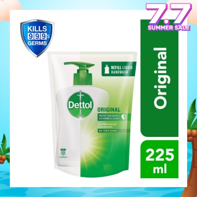 DETTOL Anti-Bacterial Liquid Hand Wash Refill Original (Kills 99.9% Germs) 225ml