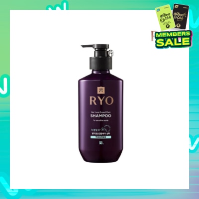 RYO Hair Loss Expert Care Shampoo For Sensitive Scalp (Reduce Hair Loss + Nourish Scalp) 400ml