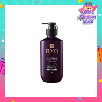 RYO Hair Loss Expert Care Shampoo For Sensitive Scalp (Reduce Hair Loss + Nourish Scalp) 400ml