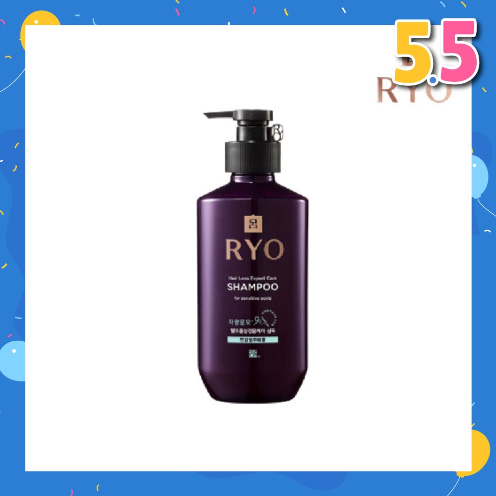 Hair Loss Expert Care Shampoo For Sensitive Scalp (Reduce Hair Loss + Nourish Scalp) 400ml