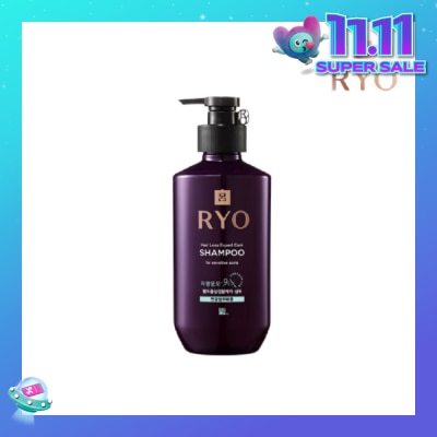 RYO Hair Loss Expert Care Shampoo For Sensitive Scalp (Reduce Hair Loss + Nourish Scalp) 400ml
