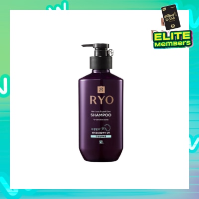 RYO Hair Loss Expert Care Shampoo For Sensitive Scalp (Reduce Hair Loss + Nourish Scalp) 400ml