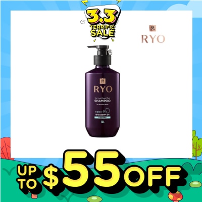 RYO Hair Loss Expert Care Shampoo For Sensitive Scalp (Reduce Hair Loss + Nourish Scalp) 400ml