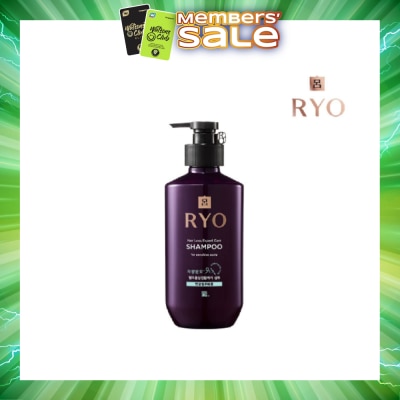 RYO - Hair Loss Expert Care Shampoo For Sensitive Scalp (Reduce Hair Loss + Nourish Scalp) 400ml