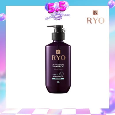 RYO - Hair Loss Expert Care Shampoo For Sensitive Scalp (Reduce Hair Loss + Nourish Scalp) 400ml