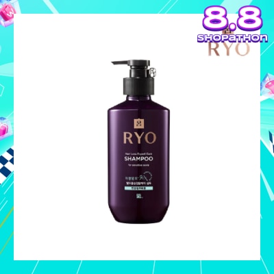 RYO Hair Loss Expert Care Shampoo For Sensitive Scalp (Reduce Hair Loss + Nourish Scalp) 400ml