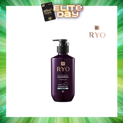 RYO - Hair Loss Expert Care Shampoo For Sensitive Scalp (Reduce Hair Loss + Nourish Scalp) 400ml