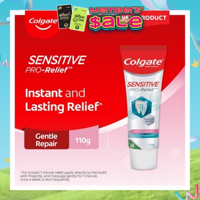 COLGATE - Sensitive Pro-Relief Gentle Repair Toothpaste 110g