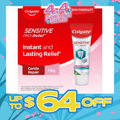 COLGATE - Sensitive Pro-Relief Gentle Repair Toothpaste 110g