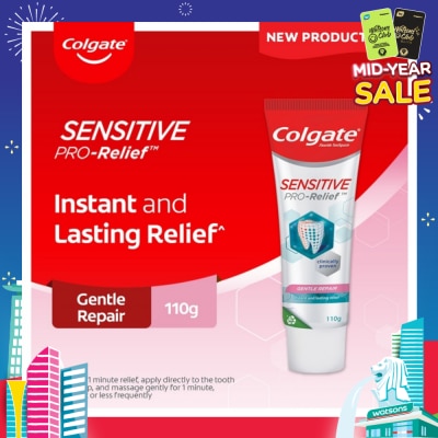 COLGATE Sensitive Pro-Relief Gentle Repair Toothpaste 110g