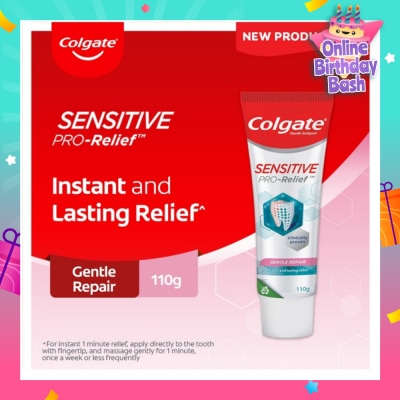 COLGATE Sensitive Pro-Relief Gentle Repair Toothpaste 110g