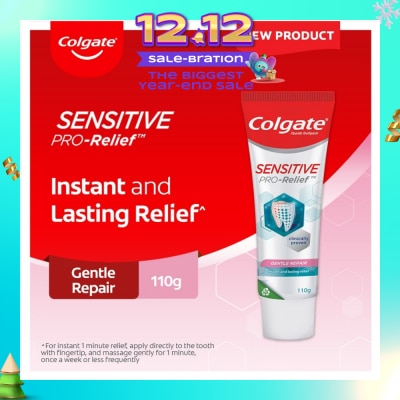 COLGATE Sensitive Pro-Relief Gentle Repair Toothpaste 110g
