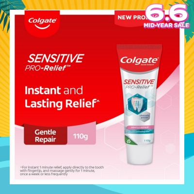 COLGATE Sensitive Pro-Relief Gentle Repair Toothpaste 110g