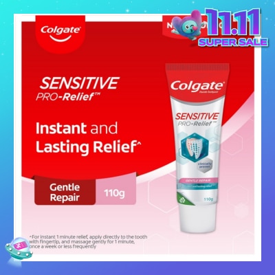 COLGATE Sensitive Pro-Relief Gentle Repair Toothpaste 110g