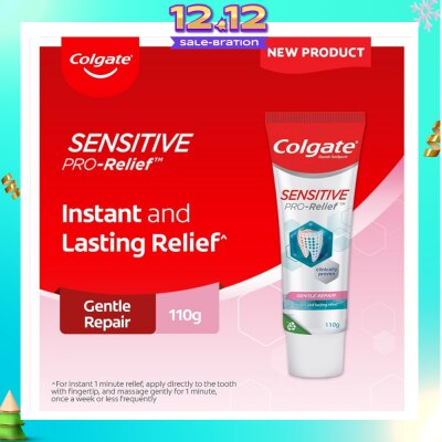 COLGATE Sensitive Pro-Relief Gentle Repair Toothpaste 110g