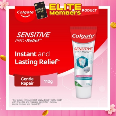 COLGATE Sensitive Pro-Relief Gentle Repair Toothpaste 110g