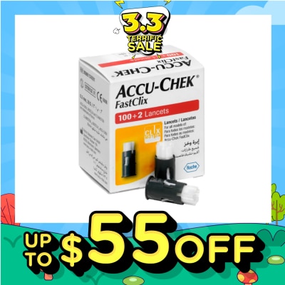 ACCU CHEK FastClix Lancets 102s