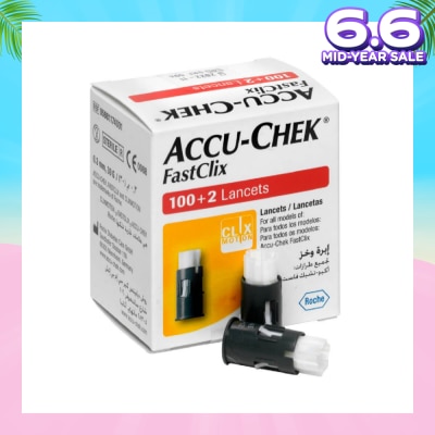 ACCU CHEK FastClix Lancets 102s