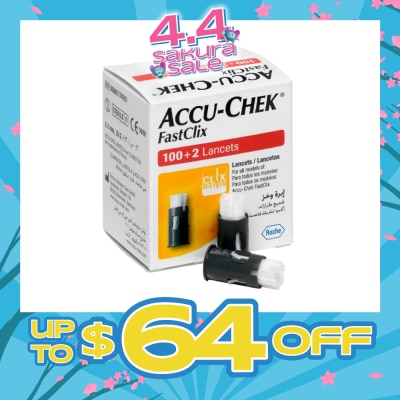 ACCU CHEK - FastClix Lancets 102s
