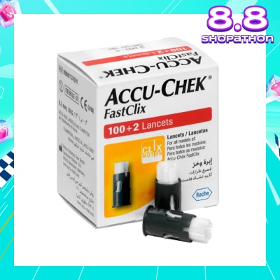 ACCU CHEK FastClix Lancets 102s