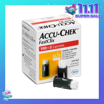 ACCU CHEK FastClix Lancets 102s