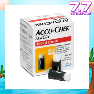 ACCU CHEK FastClix Lancets 102s