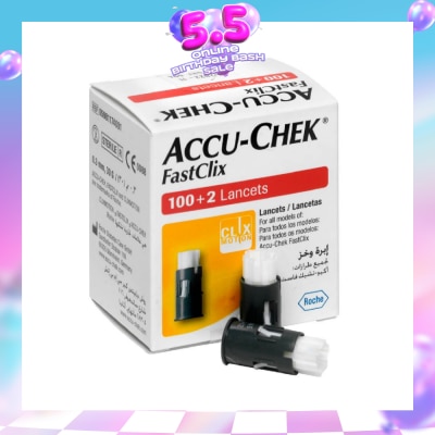 ACCU CHEK - FastClix Lancets 102s